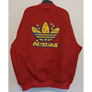 Adidas Collegiate Badge SST Letterman Jacket, Originals Graphic Bomber Jacket
